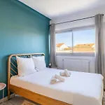 Apartmán La Palmeraie Joyeux Avec Balcon, A Deux Pas De La Banane Cannes